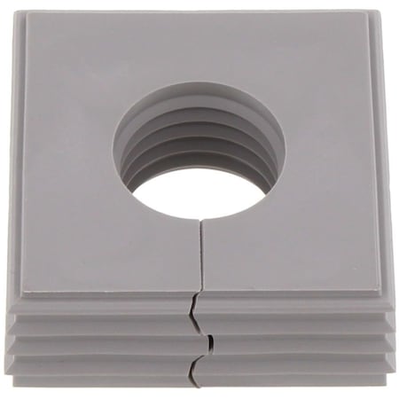 Conta-Clip Large Seal, 17.7 mm. H x 42.8 mm. W x 42.8 mm. L, Thermoplastic Elastomer 28581.6